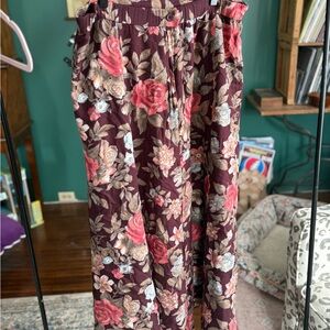 Koret 90s Floral Maxi Skirt